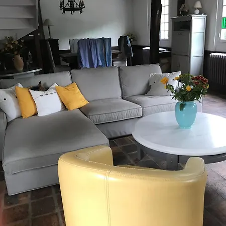 度假居 Longere Normande Avec Grand Jardin